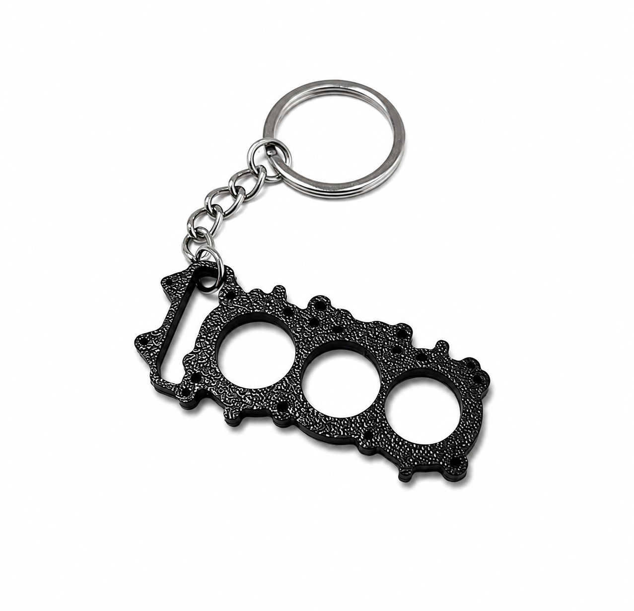 Porte-clé pour Triumph Street Triple, sur modèle de joint de culasse de  Triumph Street Triple
Fabriqué en France
Impression 3D